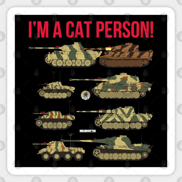 I love German cats! im a cat person! Sticker by FAawRay